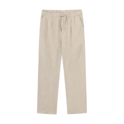 Sale Knowledge Cotton Apparel Looe linen pant - Light Feather Gray