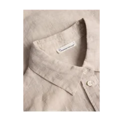 Outlet Knowledge Cotton Apparel ooe inen hirt - ight Feather Gray
