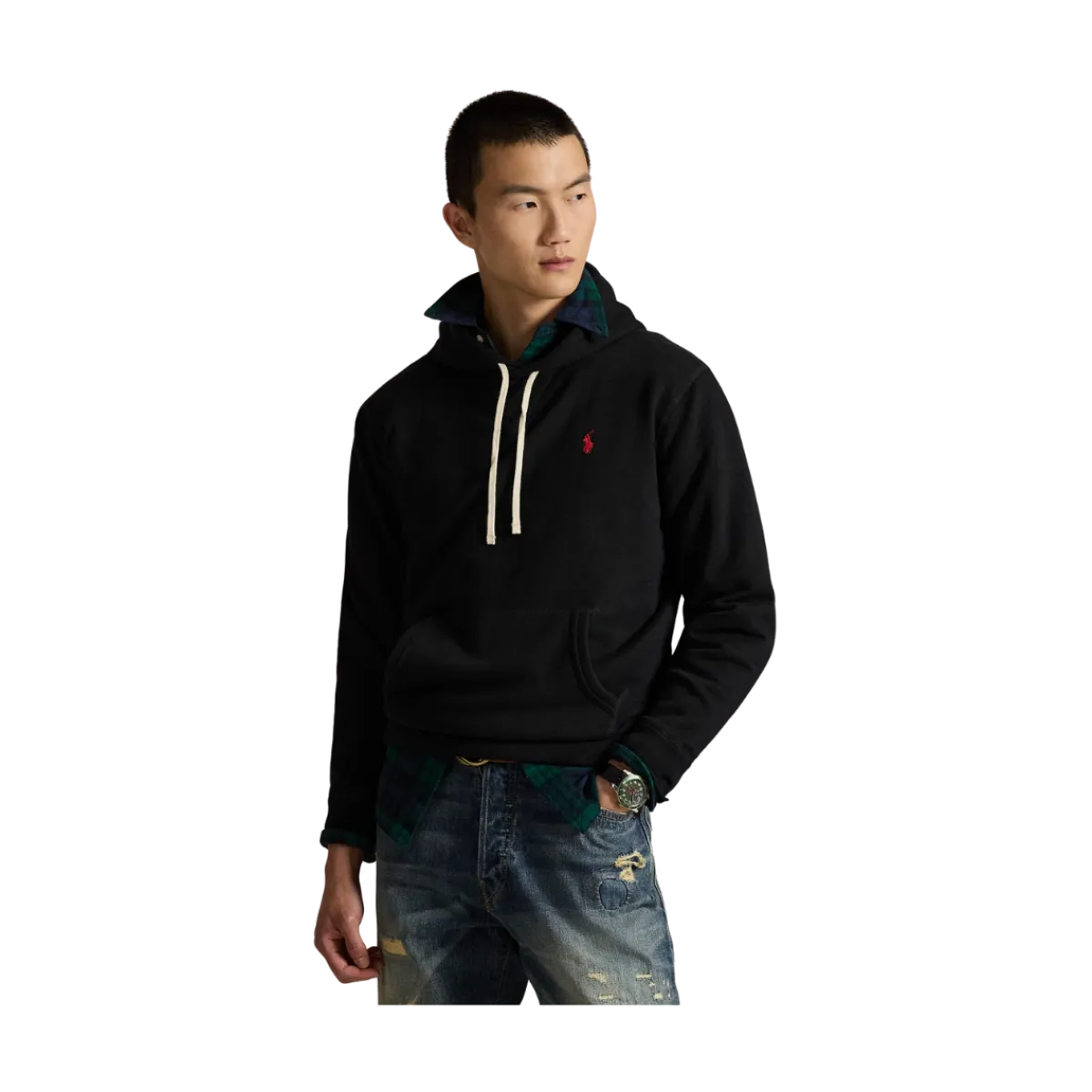 New Polo Ralph Lauren L Hood weater - Black