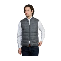 Best Hansen & Jacob Lt Down uperonic Wool Vet - Grey