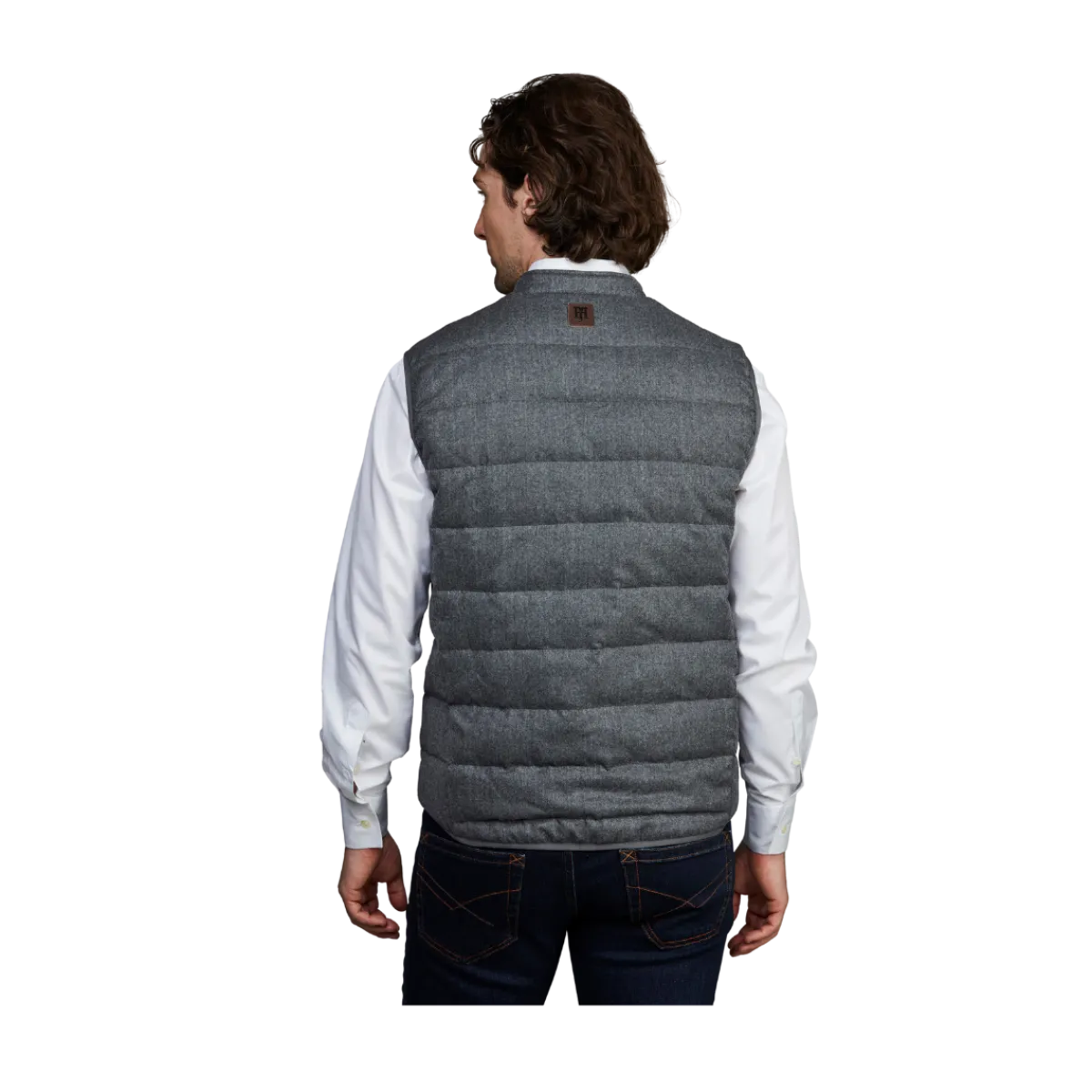 Best Hansen & Jacob Lt Down uperonic Wool Vet - Grey