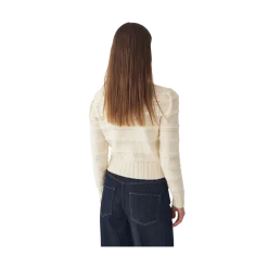 Hot Noella Maddion Knit Cardigan - Ivory