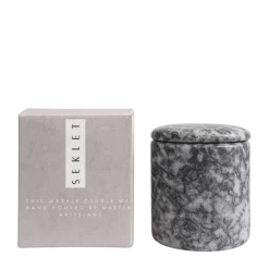 Best FILIPINIANA SWEDEN Marble candle Seklet - Grey