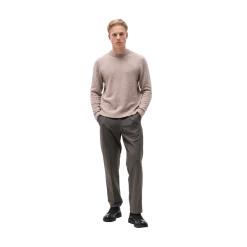 New Brand Island arceo Crew Neck Knit - Greige
