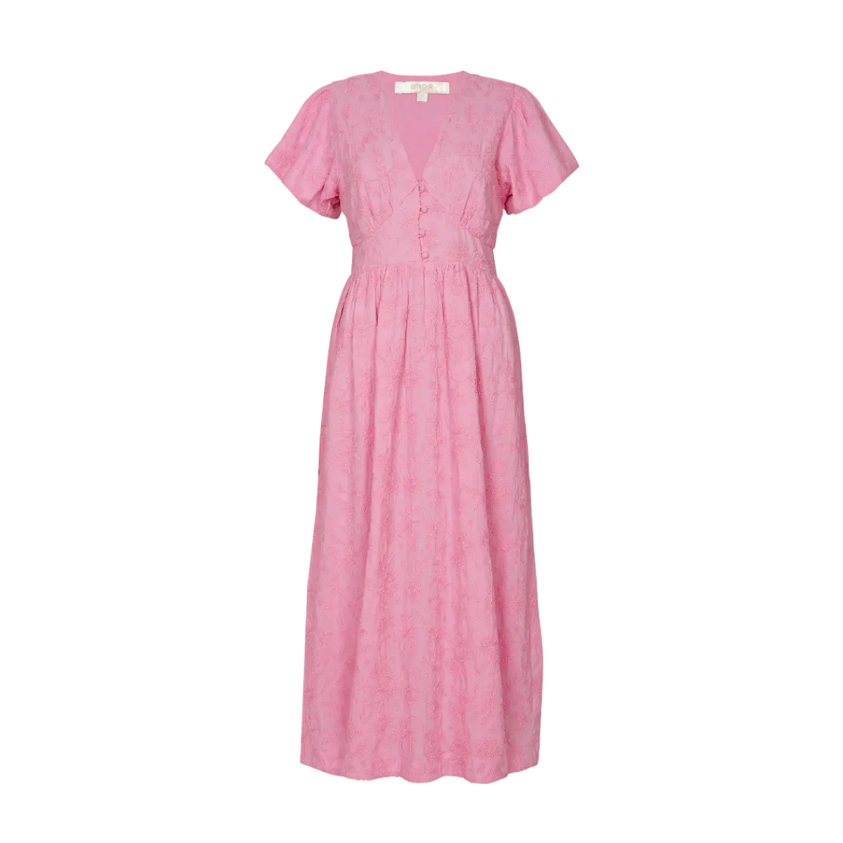 Best BRDR Marte Dori Embroidery Dress - Bright Lilac