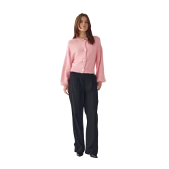 Noella Miley Knit Cardigan - Baby Pink