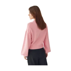 Noella Miley Knit Cardigan - Baby Pink