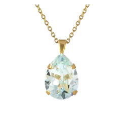 Clearance Caroline Svedbom Mini Drop Necklace Gold - 07 Light Azore