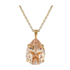 Best Caroline Svedbom Mini Drop Necklace Gold - Silk