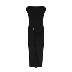 Best Neo Noir Minja Drapy Dress - 100 Black