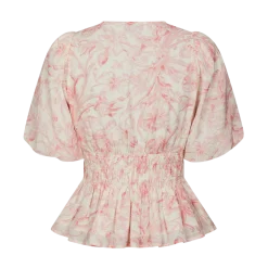 Hot Neo Noir Minutti Print Blouse - Off White