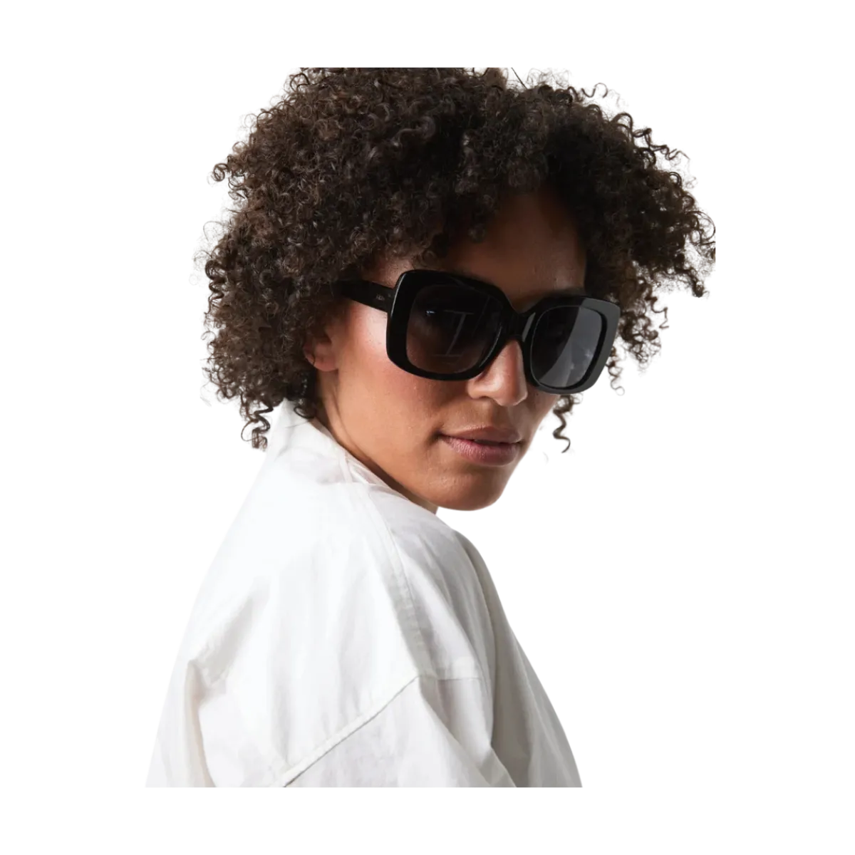 Sale GLAS Eyewear Mio Sunglasses - Black 0.0