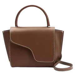 Best ATP Atelier Montalcino Leather Mini Handbag - Cannella