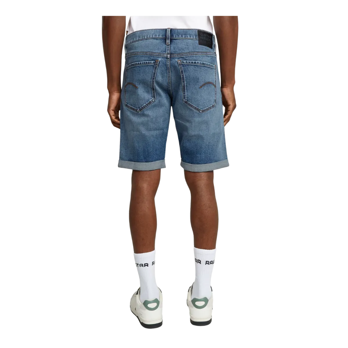 Discount G-star raw Mosa Shorts - Faded Cascade