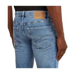 Online G-star raw Mosa Straight - Faded Sea Point Blue