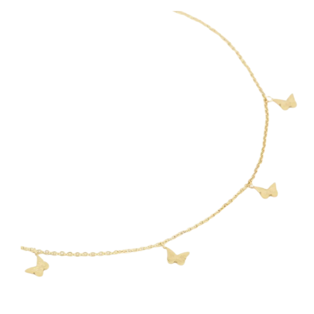 My Jewellery Necklace Butterflies - Gold