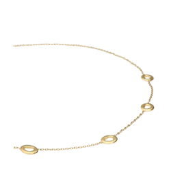 Online My Jewellery Necklace Charms Open Hearts - Gold