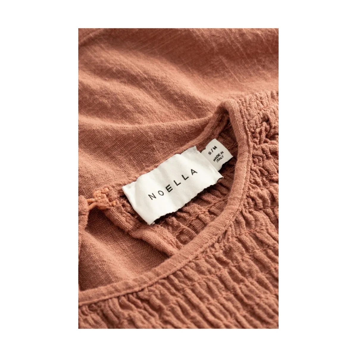 Outlet Noella N-MAURA BLOUSE - RED CLAY