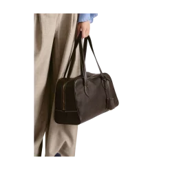 Best ATP Atelier Noale Leather Handle Bag - 1062 Walnut