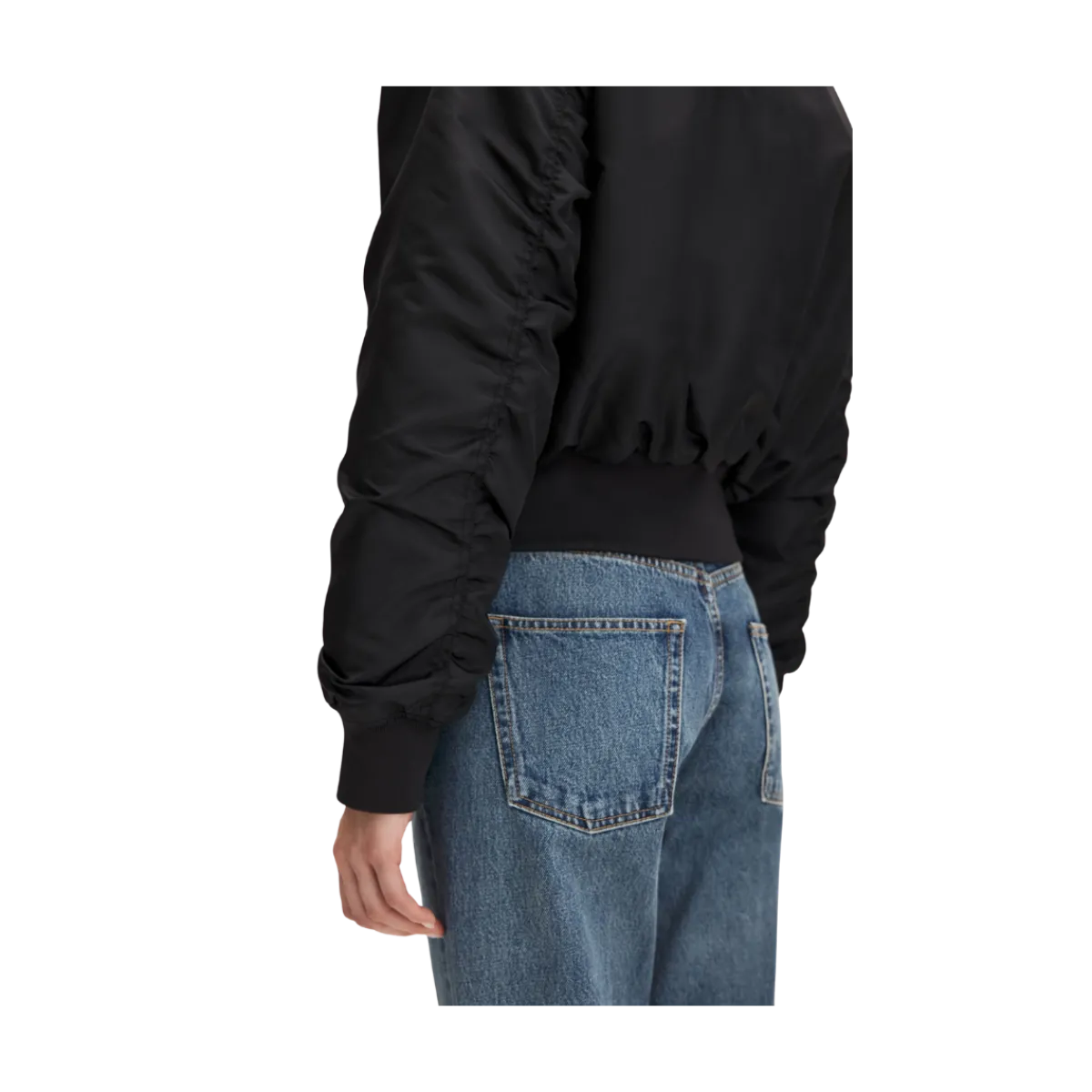 Sale Filippa K Nylon Zip Jacket - Black