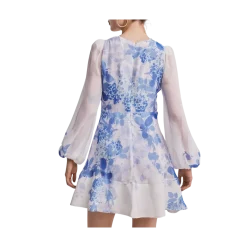 Best By TiMo ORGANZA MINI DRESS - Skylight