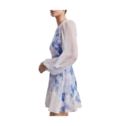 Best By TiMo ORGANZA MINI DRESS - Skylight