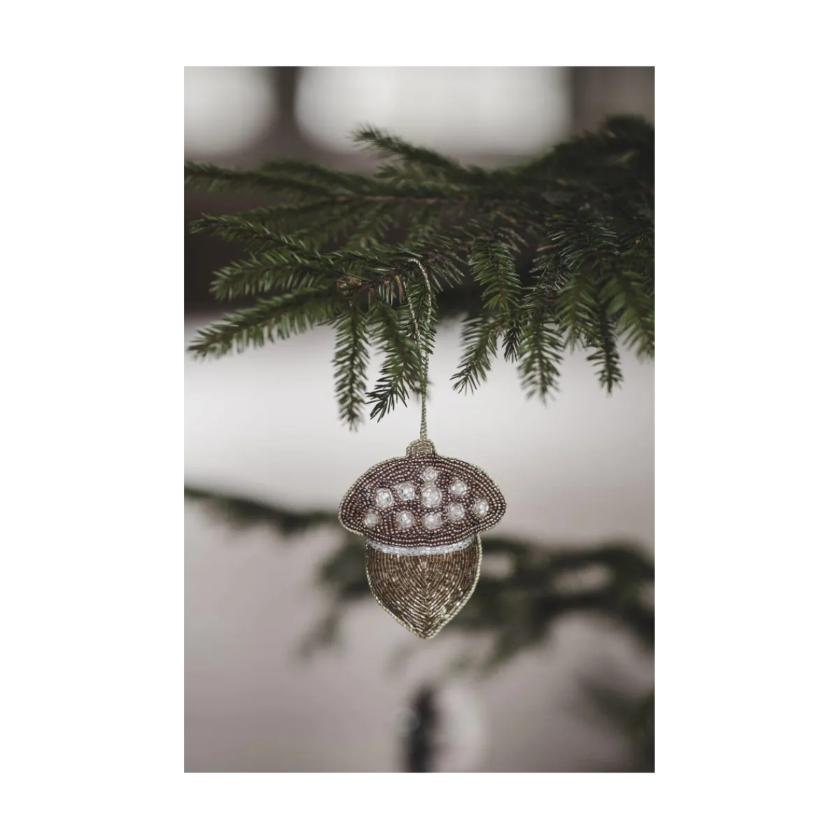 Online Jakobsdal Ornament Acorn Julgransdekoration - gold