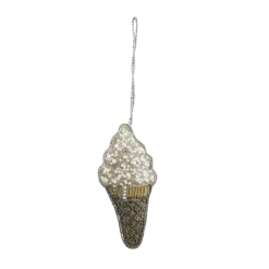 Sale Jakobsdal Ornament Ice Cream Julgransdekoration - OFFWHITE
