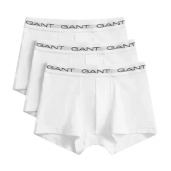 New Gant 3-Pack Trunk - White