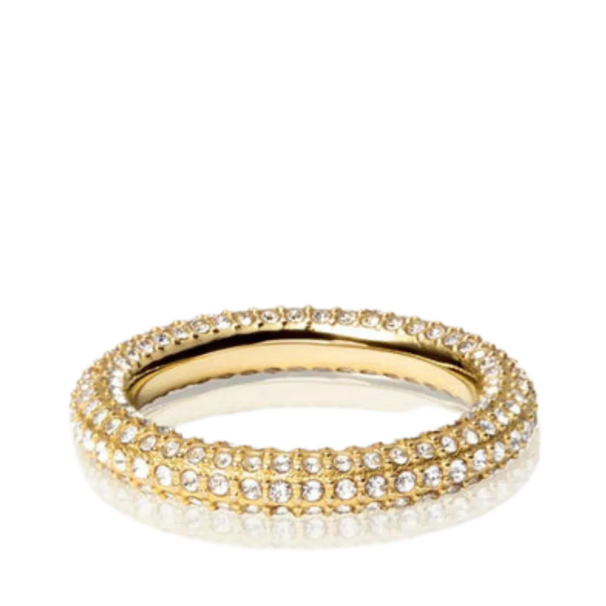 Outlet Mockberg Pavé Eternal Gold Ring - gold