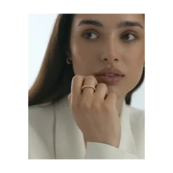 Outlet Mockberg Pavé Eternal Gold Ring - gold