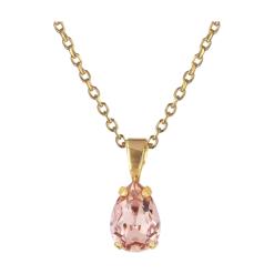 Best Caroline Svedbom Petite Drop Necklace Gold - VINTAGE ROSE