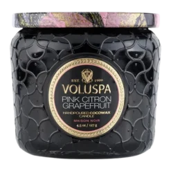 New Voluspa Petite Jar Candle - 5 Pink Citron Grapefruit