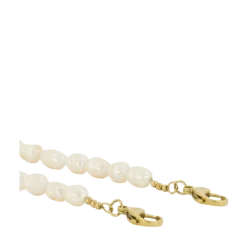 My Jewellery Phone cord pearls short - 1200 Gold