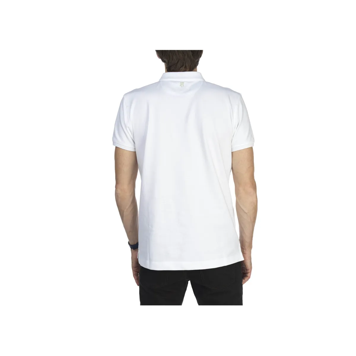 Best Hansen & Jacob Pique Stretch Polo - White
