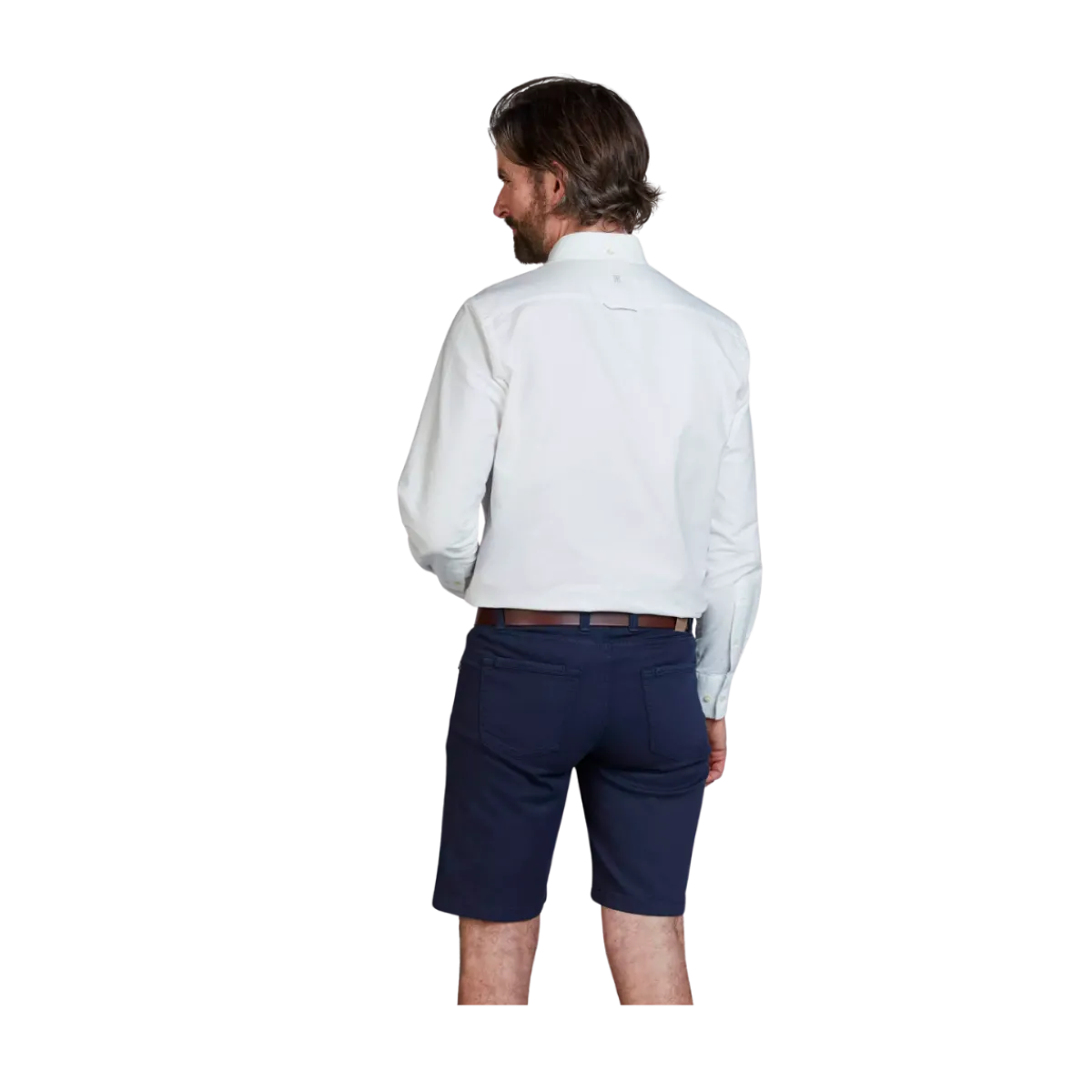 Clearance Hansen & Jacob 5-Pkt Pan Oxford hort - Navy