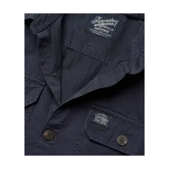 Sale Superdry 2 Pocket Overhirt - Ecipe Navy