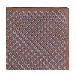 Hot Amanda Christensen Pocket Square - Brown melange