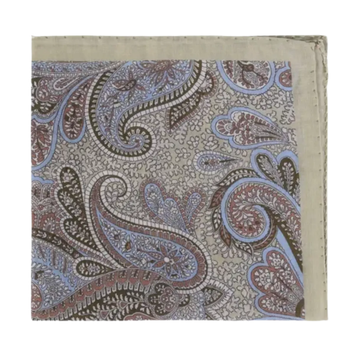 Clearance Amanda Christensen Pocket Square - Olive