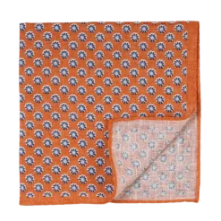 Outlet Amanda Christensen Pocket Square - Orange Melange