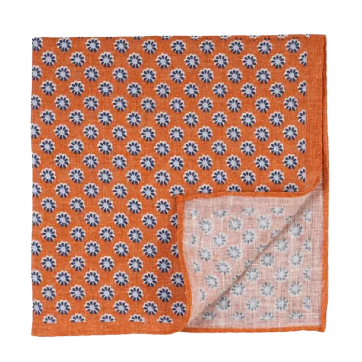 Outlet Amanda Christensen Pocket Square - Orange Melange
