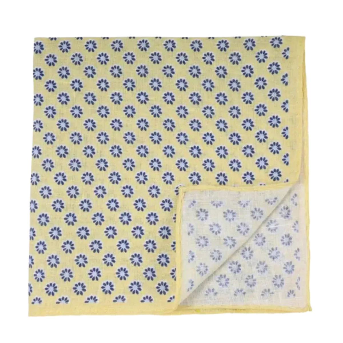 Clearance Amanda Christensen Pocket Square - Yellow Melange
