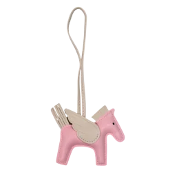 Online DARK Department Pony Bag Charm - Pale Rose W/Sand