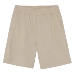 Online Knowledge Cotton Apparel Poey Wide inen hort - ight feather gray