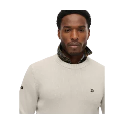 Best Superdry Preppy Cotton Jumper - Saicoth White