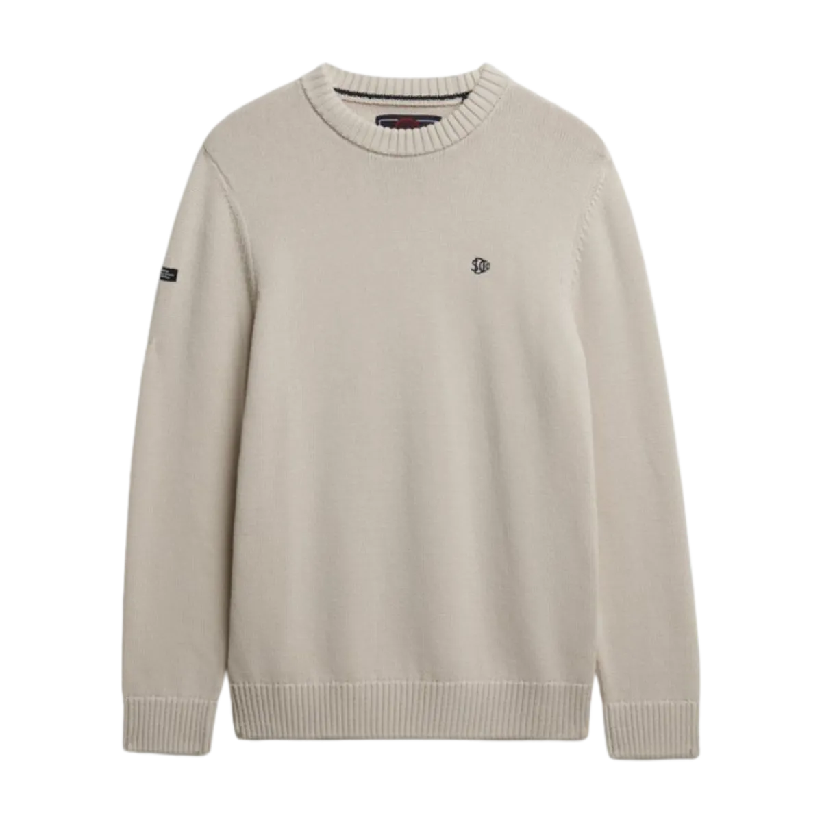 Best Superdry Preppy Cotton Jumper - Saicoth White