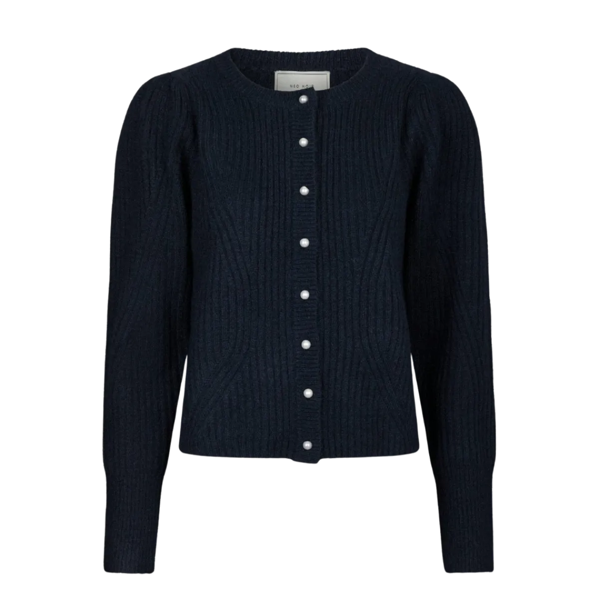 Sale Neo Noir Puli Knit Cardigan - Navy