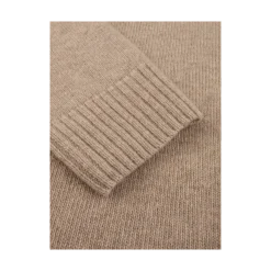 Best Stenströms Pullover Knitted Crew Neck - Light brown