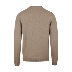 Best Stenströms Pullover Knitted Crew Neck - Light brown