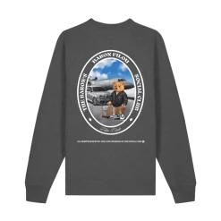Sale Baron Filou Puover Ova Backprint Fiou CI - TONE GREY